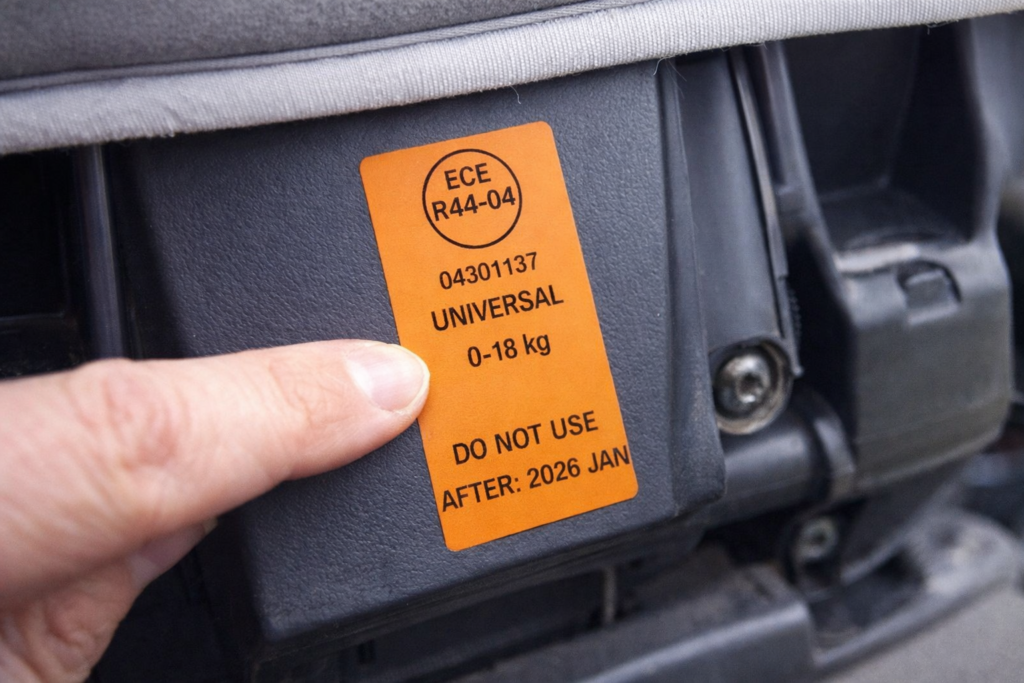 Hvorfor har autostole en udløbsdato