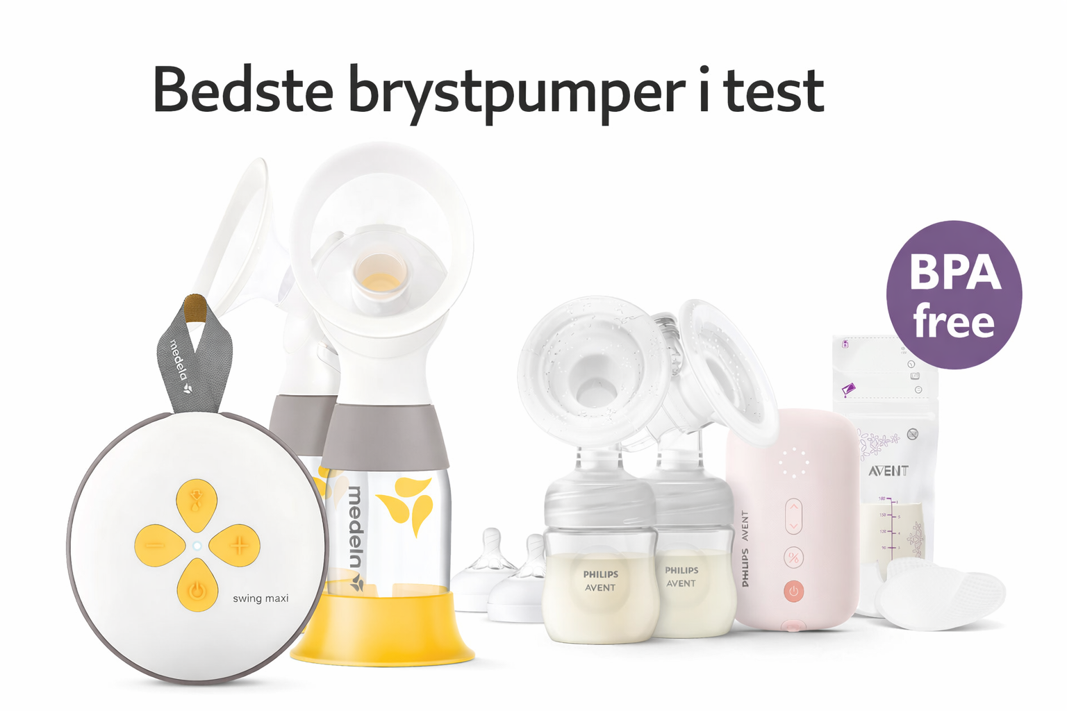 Bedste brystpumpe
