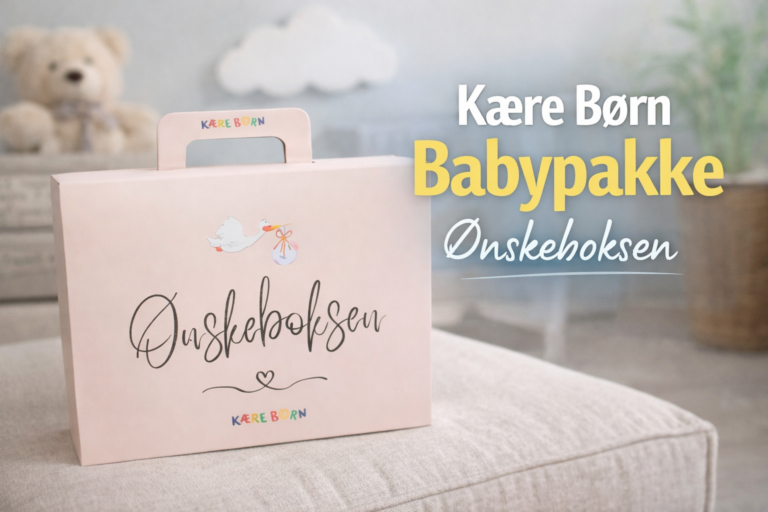 Kære Børn babypakke ønskeboksen
