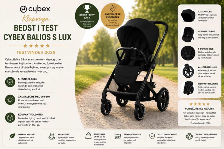 Cybex klapvogn bedst i test