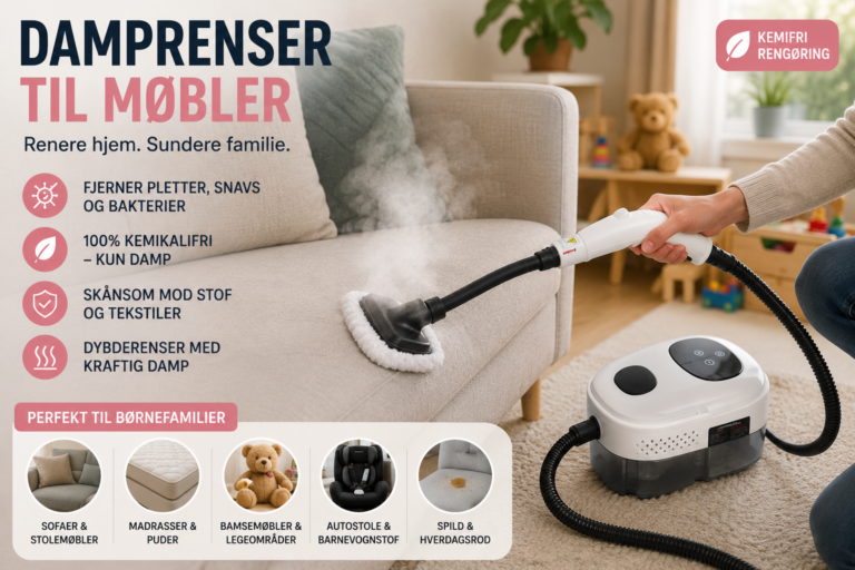 Damprenser til møbler