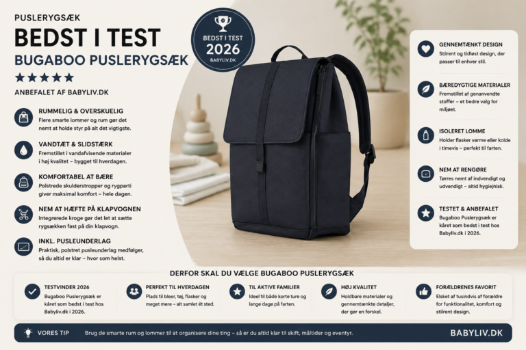 Puslerygsæk bedst i test