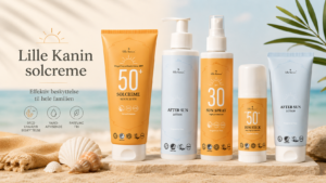 Lille kanin solcreme produktserie